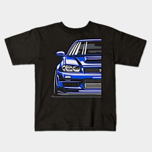 Skyline R34 GTR Kids T-Shirt